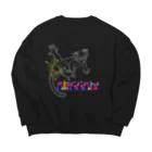 たかやの思いつきのきらきらクレス Big Crew Neck Sweatshirt