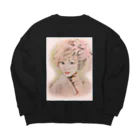 keikororinのKIMONOgirl Big Crew Neck Sweatshirt