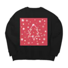 はちよんごのtree Big Crew Neck Sweatshirt