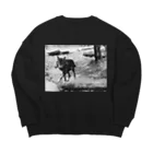 OriginTのWolf Big Crew Neck Sweatshirt