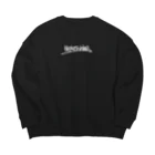 ブラックっすのblackwhite Big Crew Neck Sweatshirt