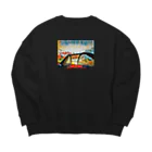 .lab ［ドットラボ ］の🌟Suspension bridge🚗 Big Crew Neck Sweatshirt