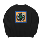 NogenreのKeep on spinning Big Crew Neck Sweatshirt