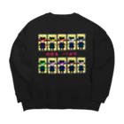 aikenkaの独眼竜 ベア政宗 カラーバリエーション Big Crew Neck Sweatshirt