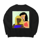 Hani what?のFRIENDS Big Crew Neck Sweatshirt