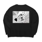 sachichocoのとくべつ強くなりたい！ Big Crew Neck Sweatshirt