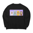 はるぴ錠のあかたん Big Crew Neck Sweatshirt