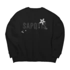 SapotisのSAPOTIS STAR Big Crew Neck Sweatshirt