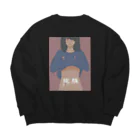 HE_RAの匿名彼女 Big Crew Neck Sweatshirt