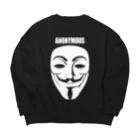 DRIPPEDのANONYMOUS-アノニマス- Big Crew Neck Sweatshirt