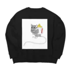 CARPE DIEMのお買い物ラット 白枠 Big Crew Neck Sweatshirt