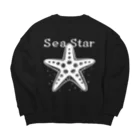 イラスト MONYAAT のひとでなしC Big Crew Neck Sweatshirt