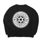 AURA_HYSTERICAのMISKATONIC UNIVERSITY Big Crew Neck Sweatshirt