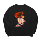 SumireKimuraのおんなはばけもの Big Crew Neck Sweatshirt