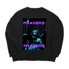 We live in a Twilight world. のPrayers  Big Crew Neck Sweatshirt