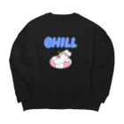 nsnのCHILL ビッグシルエットスウェット