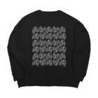 ミルトミタルのおみせの焼肉おじさんの「肉30」 Big Crew Neck Sweatshirt