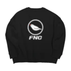 marketUのフィンチ航空ロゴ Big Crew Neck Sweatshirt