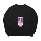 CHUUのねこ患者とナース Big Crew Neck Sweatshirt