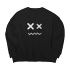 Virtualの不味い顔 Big Crew Neck Sweatshirt