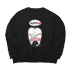 はちよんごのはは Big Crew Neck Sweatshirt