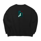 J14のCuriosity Big Crew Neck Sweatshirt