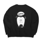 はちよんごのははは Big Crew Neck Sweatshirt