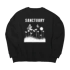 TOPECONHEROESのサンクチュアリ　カラー2 Big Crew Neck Sweatshirt