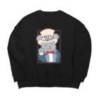 原ストマックのおしゃれウォンちゅう Big Crew Neck Sweatshirt