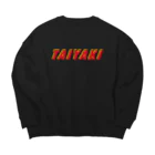 うさぎちゃんアイランドのTAIYAKI ロゴ Big Crew Neck Sweatshirt