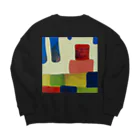 レターオールソーツのin the forest ⅱ ～ 森のおうち Big Crew Neck Sweatshirt