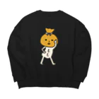 учк¡✼*の餅巾着くん Big Crew Neck Sweatshirt