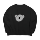 puppy puppyのちょっと拗ねてるこあらくん Big Crew Neck Sweatshirt