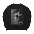 こなやの天地開闢シリーズ Big Crew Neck Sweatshirt