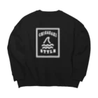 chigasaki styleのチガサキスタイル Big Crew Neck Sweatshirt