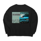 PALA's SHOP　cool、シュール、古風、和風、のPORSCHE　911GT3RS Big Crew Neck Sweatshirt