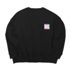 insparation｡   --- ｲﾝｽﾋﾟﾚｰｼｮﾝ｡の天使ちゃん Big Crew Neck Sweatshirt