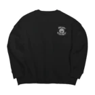 330monkeyの36モンキー Big Crew Neck Sweatshirt