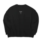 turnの牛 Big Crew Neck Sweatshirt