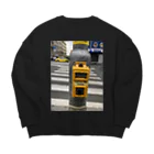 といワールドのチェコで信号待ち Big Crew Neck Sweatshirt