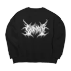 Toshihiro Egawa Artのデスメタル群馬/DEATH METAL GUNMA Big Crew Neck Sweatshirt