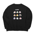 ソーメンズのおにぎりの具 Big Crew Neck Sweatshirt