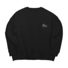 kozukuzukzのとら（ひかえめホワイトタイガー） Big Crew Neck Sweatshirt