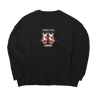 mikepunchのおにぎりキッズ・冬 Big Crew Neck Sweatshirt