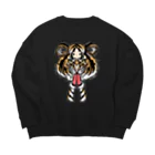 parico(PARICODE)のTORA Big Crew Neck Sweatshirt