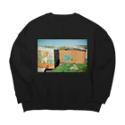 Yasuhito Hatajimaのobscure view 4 Big Crew Neck Sweatshirt