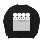 Kitasenju Design Shopのabstracted john maeda Big Crew Neck Sweatshirt