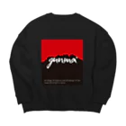 Too fool campers Shop!のGUNMA愛01赤城L Big Crew Neck Sweatshirt