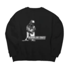 有限会社サイエンスファクトリーのBIRDS OF PREY clear ハリスホークver. Big Crew Neck Sweatshirt