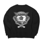 SAWAYAKA UNDOGIのOKAPPAボールビッグシルエットスウェット Big Crew Neck Sweatshirt